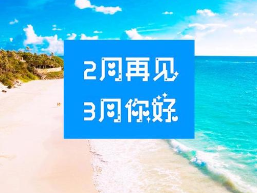2月再見，3月你好，請保持自己的節奏，努力向前